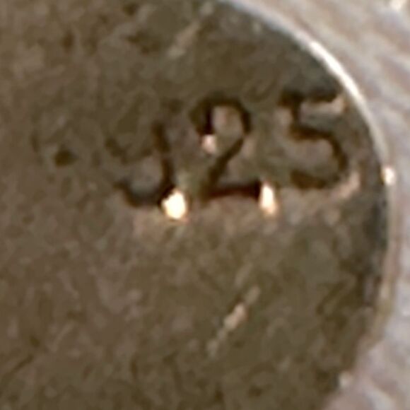 Vintage 925 Silver Heart Post Earrings - Picture 2 of 5